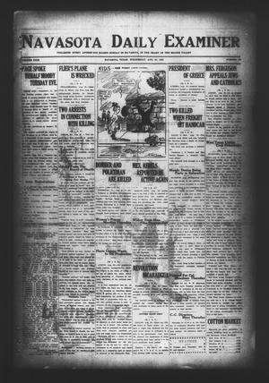 Primary view of object titled 'Navasota Daily Examiner (Navasota, Tex.), Vol. 29, No. 169, Ed. 1 Wednesday, August 25, 1926'.
