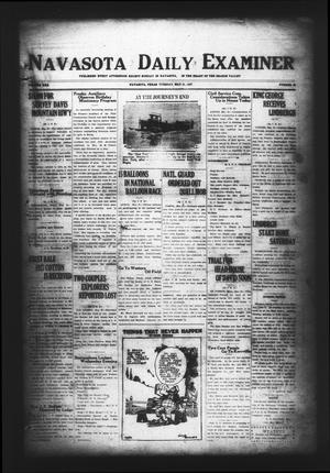Navasota Daily Examiner (Navasota, Tex.), Vol. 30, No. 95, Ed. 1 Tuesday, May 31, 1927
