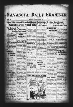 Navasota Daily Examiner (Navasota, Tex.), Vol. 30, No. 128, Ed. 1 Friday, July 8, 1927