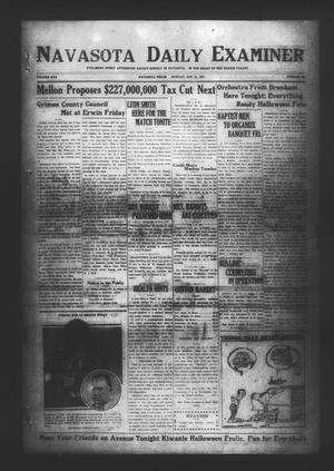 Navasota Daily Examiner (Navasota, Tex.), Vol. 30, No. 226, Ed. 1 Monday, October 31, 1927