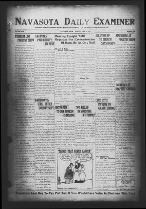 Navasota Daily Examiner (Navasota, Tex.), Vol. 30, No. 303, Ed. 1 Monday, January 30, 1928
