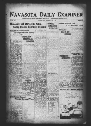 Primary view of object titled 'Navasota Daily Examiner (Navasota, Tex.), Vol. 30, No. 311, Ed. 1 Wednesday, February 8, 1928'.