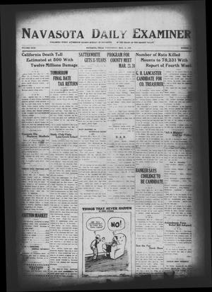 Navasota Daily Examiner (Navasota, Tex.), Vol. 31, No. 29, Ed. 1 Wednesday, March 14, 1928