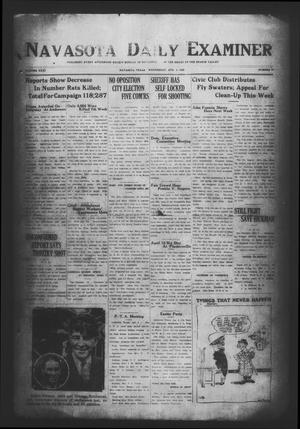 Navasota Daily Examiner (Navasota, Tex.), Vol. 31, No. 47, Ed. 1 Wednesday, April 4, 1928
