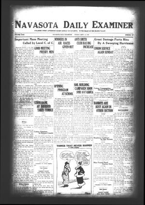 Navasota Daily Examiner (Navasota, Tex.), Vol. 31, No. 186, Ed. 1 Friday, September 14, 1928