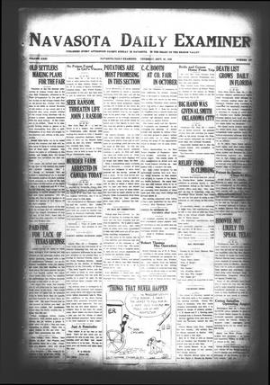 Primary view of object titled 'Navasota Daily Examiner (Navasota, Tex.), Vol. 31, No. 191, Ed. 1 Thursday, September 20, 1928'.