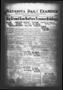 Thumbnail image of item number 1 in: 'Navasota Daily Examiner (Navasota, Tex.), Vol. 31, No. 199, Ed. 1 Saturday, September 29, 1928'.