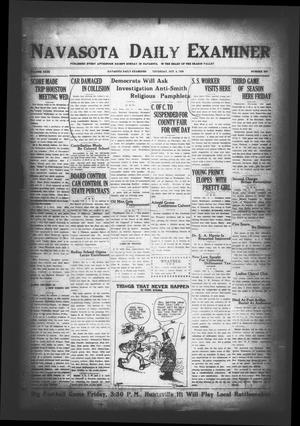 Navasota Daily Examiner (Navasota, Tex.), Vol. 31, No. 203, Ed. 1 Thursday, October 4, 1928