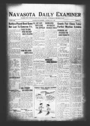 Primary view of object titled 'Navasota Daily Examiner (Navasota, Tex.), Vol. 31, No. 211, Ed. 1 Saturday, October 13, 1928'.