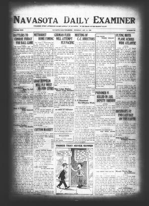 Navasota Daily Examiner (Navasota, Tex.), Vol. 31, No. 215, Ed. 1 Thursday, October 18, 1928