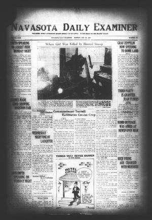 Navasota Daily Examiner (Navasota, Tex.), Vol. 31, No. 224, Ed. 1 Monday, October 29, 1928