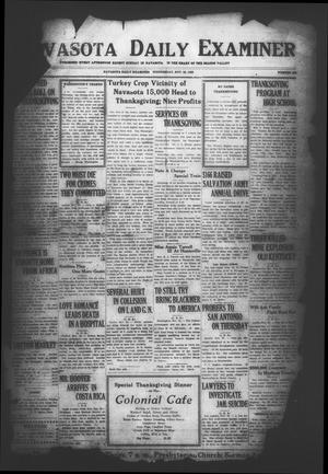 Navasota Daily Examiner (Navasota, Tex.), Vol. 31, No. 250, Ed. 1 Wednesday, November 28, 1928