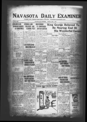 Navasota Daily Examiner (Navasota, Tex.), Vol. 31, No. 260, Ed. 1 Tuesday, December 11, 1928