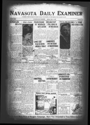 Navasota Daily Examiner (Navasota, Tex.), Vol. 31, No. 265, Ed. 1 Monday, December 17, 1928