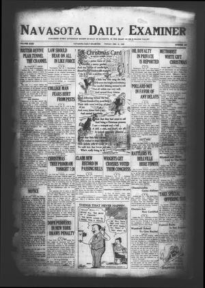 Navasota Daily Examiner (Navasota, Tex.), Vol. 31, No. 269, Ed. 1 Friday, December 21, 1928