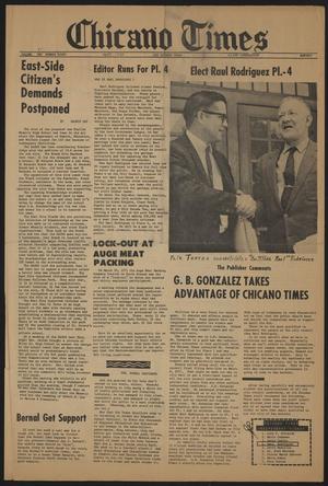 Chicano Times (San Antonio, Tex.), Vol. 2, No. 8, Ed. 1 Thursday, April 1, 1971