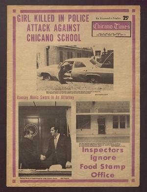 Chicano Times (San Antonio, Tex.), Vol. 3, No. 27, Ed. 1 Friday, September 28, 1973