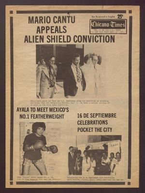 Primary view of object titled 'Chicano Times (San Antonio, Tex.), Vol. 6, No. 100, Ed. 1 Friday, September 17, 1976'.