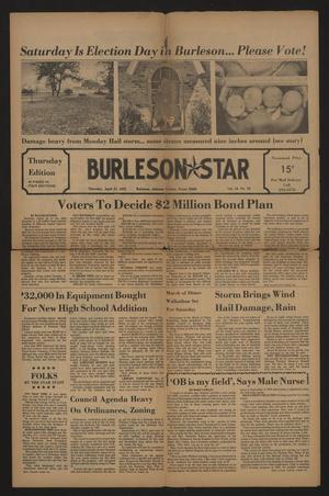 Burleson Star (Burleson, Tex.), Vol. 13, No. 53, Ed. 1 Thursday, April 27, 1978