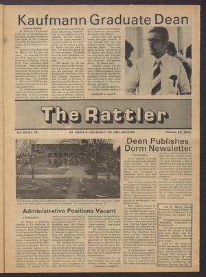 The Rattler (San Antonio, Tex.), Vol. 63, No. 16, Ed. 1 Wednesday, January 24, 1979