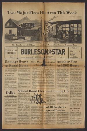 Primary view of object titled 'Burleson Star (Burleson, Tex.), Vol. 15, No. 4, Ed. 1 Thursday, November 1, 1979'.