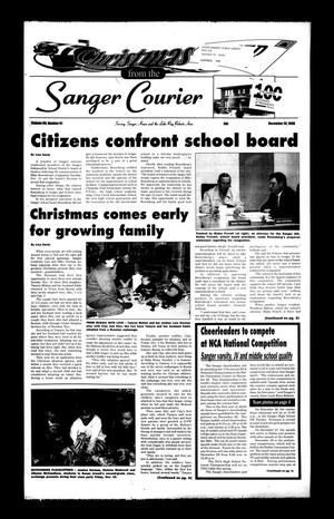 Primary view of object titled 'Sanger Courier (Sanger, Tex.), Vol. 99, No. 61, Ed. 1 Thursday, December 24, 1998'.