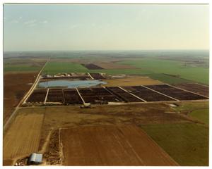 [Aerial Photograph of Fields and Feed Yards in Deaf Smith County]