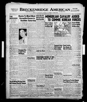 Breckenridge American (Breckenridge, Tex.), Vol. 30, No. 291, Ed. 1 Tuesday, December 12, 1950