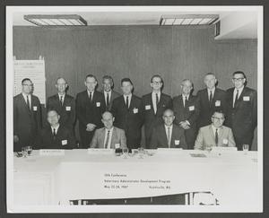 Primary view of object titled '[Veterinary Conference Participants, 1967]'.