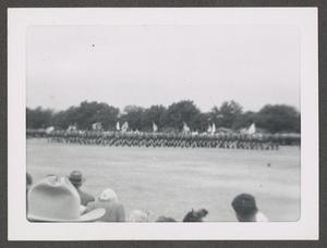 Primary view of object titled '[Cadet Formations at Muster]'.