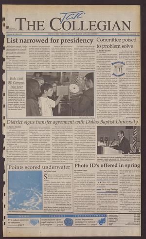 Primary view of object titled 'The Collegian (Hurst, Tex.), Vol. 10, No. 12, Ed. 1 Wednesday, November 12, 1997'.