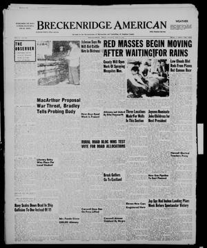 Breckenridge American (Breckenridge, Tex.), Vol. 31, No. 124, Ed. 1 Tuesday, May 15, 1951