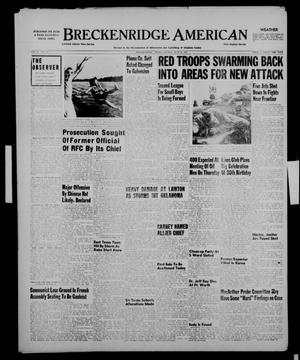Breckenridge American (Breckenridge, Tex.), Vol. 31, No. 153, Ed. 1 Monday, June 18, 1951