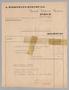 Primary view of [Invoice for Items Sold to D. W. Kempner, August 1948]