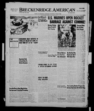 Primary view of object titled 'Breckenridge American (Breckenridge, Tex.), Vol. 31, No. 232, Ed. 1 Sunday, September 23, 1951'.