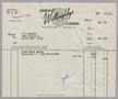 Primary view of [Invoice for Photo work, June 1949]