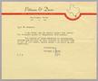 Letter: [Letter from Pittman and Davis to D. W. Kempner , April 12, 1949]