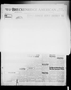 Primary view of object titled 'Breckenridge American (Breckenridge, Tex.), Vol. 32, No. 53, Ed. 1 Sunday, March 2, 1952'.