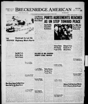 Primary view of object titled 'Breckenridge American (Breckenridge, Tex.), Vol. 32, No. 68, Ed. 1 Thursday, March 20, 1952'.