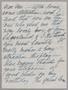 Letter: [Handwritten letter from Hattie Oppenheimer to Daniel W. Kempner, Oct…