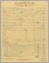 Primary view of [Invoice for a Paint Job from Auto Glamour Paint Shop, February 20, 1952]