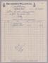 Text: [Invoice for Balance Due to The Sherwin-Williams Co., June 1952]