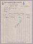 Primary view of [Invoice for a Charge from The Sherwin-Williams Co., April 30, 1952]