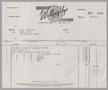 Text: [Invoice for Items from Willoughbys, November 18, 1953]
