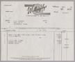 Text: [Invoice for Items from Willoughbys, November 19, 1953]