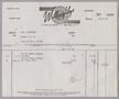 Primary view of [Invoice for Prints and Rolls of Developed Ektachrome, November 16, 1953]