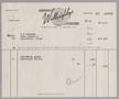 Primary view of [Invoice for Kodacolor Prints, September 11, 1953]