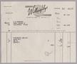 Text: [Invoice for Items from Willoughbys, September 4, 1953]