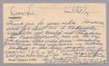 Postcard: [Postal Card from Willoughbys to Daniel W. Kempner, July 27, 1953]