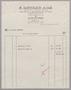 Thumbnail image of item number 1 in: '[Invoice for Chapx Case and G Case, October 1953]'.